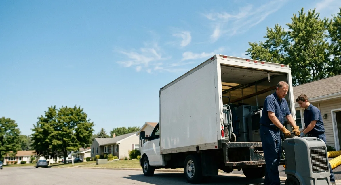 Water Damage Cleanup in Libertyville, IL near me